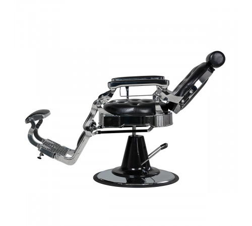 Кресло мужское барбер Ричард с каретной стяжкой