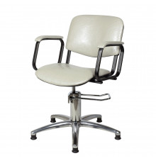 Парикмахерское кресло КОНТАКТ гидравлика хром