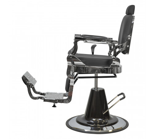 Кресло мужское барбер Стэнфорд черный матовый
