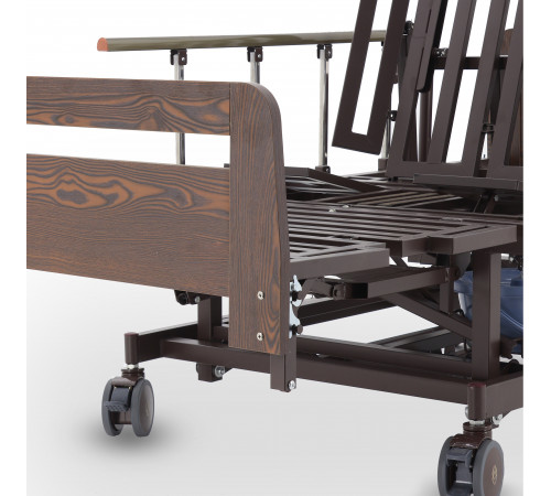 Кровать электрическая Med-Mos DB-11А (МЕ-6528H-04) ЛДСП Венге с регулировкой высоты