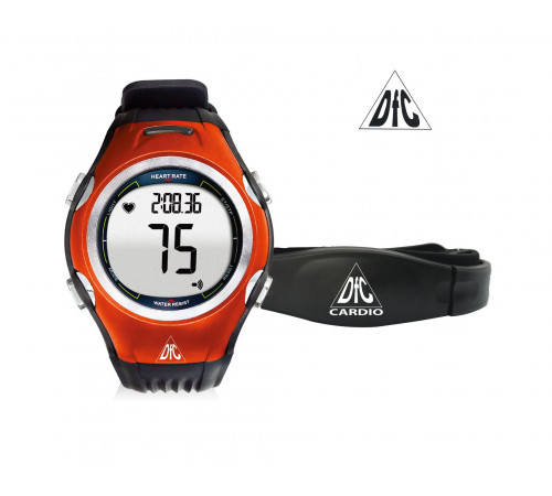 Нагрудный кардиодатчик + часы - монитор DFC W117 (комплект)