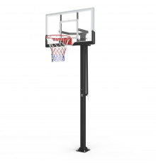 Баскетбольная стойка стационарная UNIX Line B-Stand-PC 54"x32" R45 H230-305 см