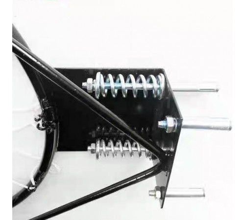 Кольцо баскетбольное Proxima с пружинами,черн. арт. S-R2