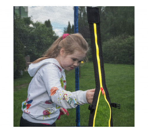 Батут DFC Trampoline Fitness с сеткой 8ft