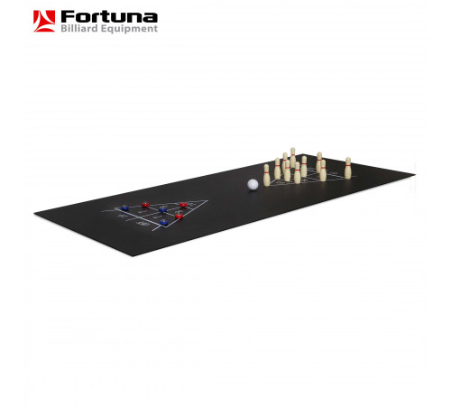 Бильярдный стол Fortuna Снукер 6фт 9 в 1 с комплектом аксессуаров