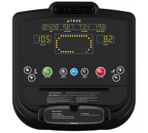 Эллиптический тренажер TRUE XC400 c консолью Envision16