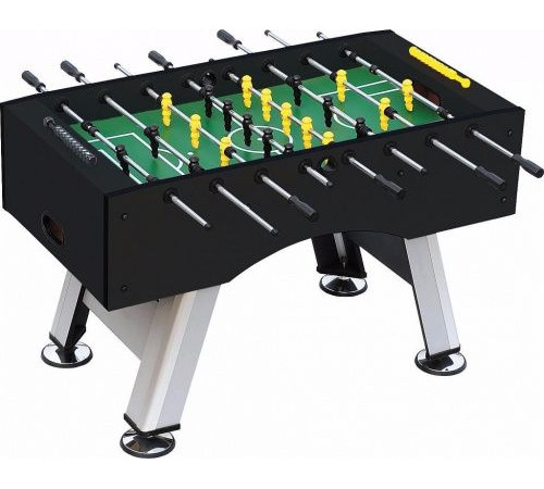 Настольный футбол (кикер) «Porturin» (140x74x89 см, серебристо-черный)