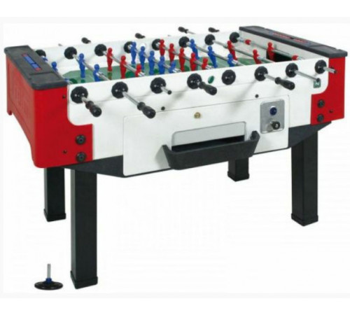 Игровой стол - футбол "STORM F-3 FAMILY OUTDOOR TELESCOPIC" (138x76x88, жетоноприемник) с защитным корпусом