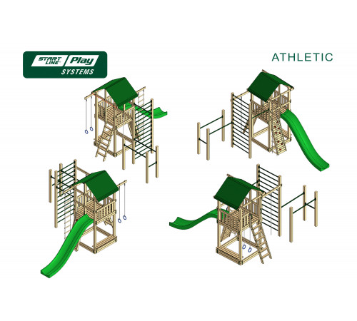 Детский городок ATHLETIC эконом