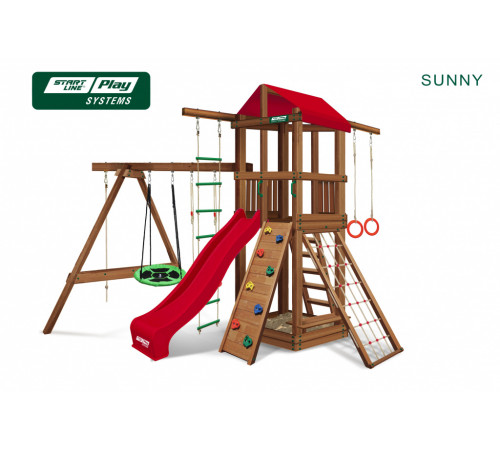 Детский городок Sunny премиум Кедр