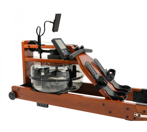 Гребной тренажер UNIX Fit Wood Rower Dark
