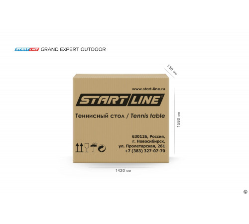 Теннисный стол GRAND EXPERT 4 Всепогодный Зелёный