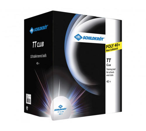 Мячики для н/тенниса DONIC 2T-CLUB (120 шт), белые