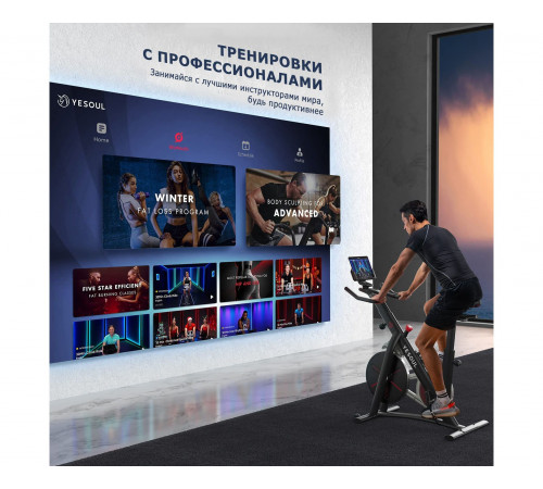 Велотренажер Yesoul BV1-W PLUS