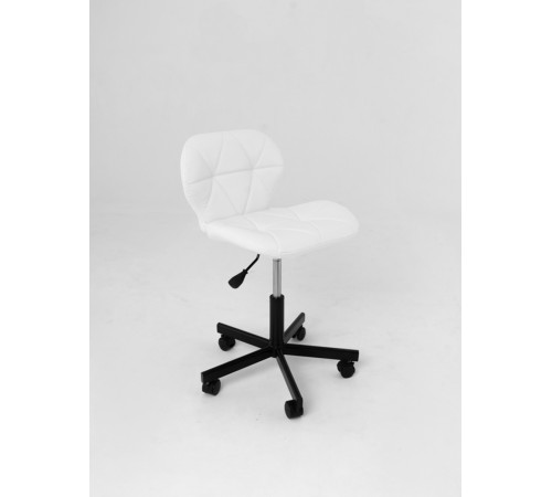 Стул "Ракушка" металл колеса 