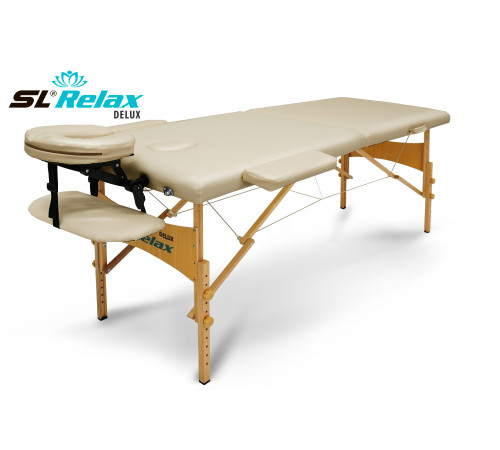 Массажный стол Delux Бежевый