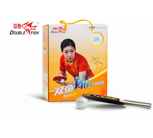 Мячи для н/т Double Fish 1* (100 шт/упак.)