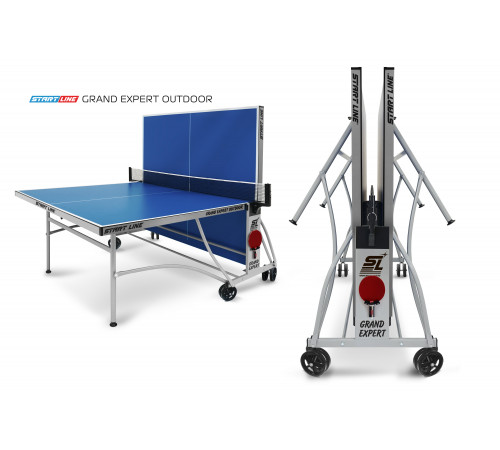 Теннисный стол GRAND EXPERT 6 Всепогодный Синий