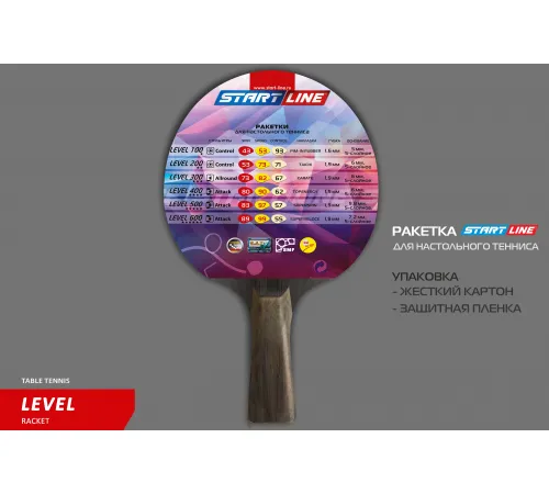 Теннисная ракетка Start line Level 400 New (коническая) 12502