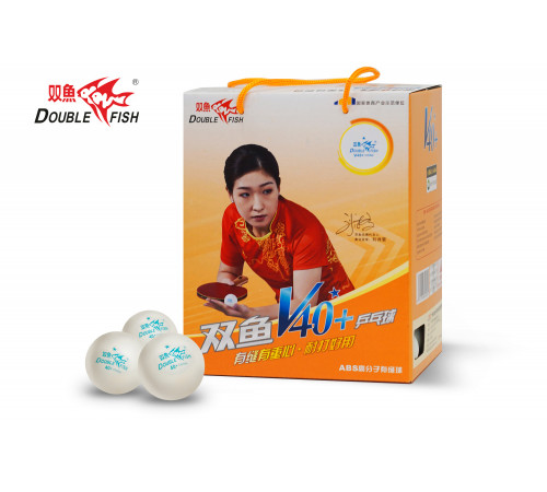 Мячи для н/т Double Fish 1* (100 шт/упак.)