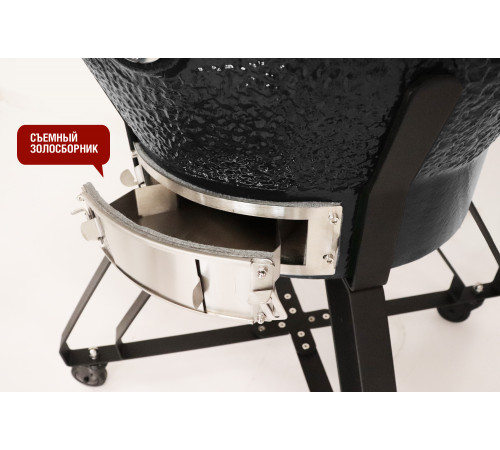 Керамический гриль-барбекю 24 дюйма CFG (черный) (61 см)