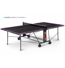 Теннисный стол Compact-2 LX Всепогодный Black