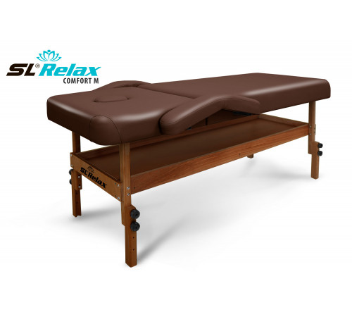 Массажный стол Relax Comfort-М коричневая кожа (№6)