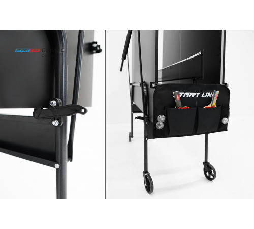 Теннисный стол Start Line Olympic с сеткой Black