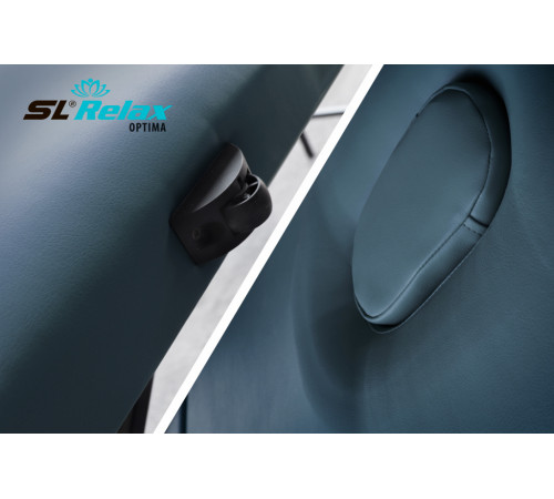 Массажный стол Relax optima серая кожа