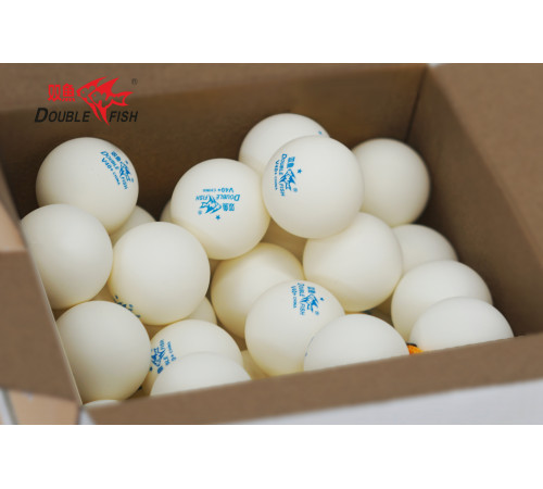 Мячи для н/т Double Fish 1* (100 шт/упак.)