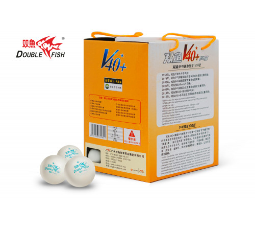 Мячи для н/т Double Fish 1* (100 шт/упак.)