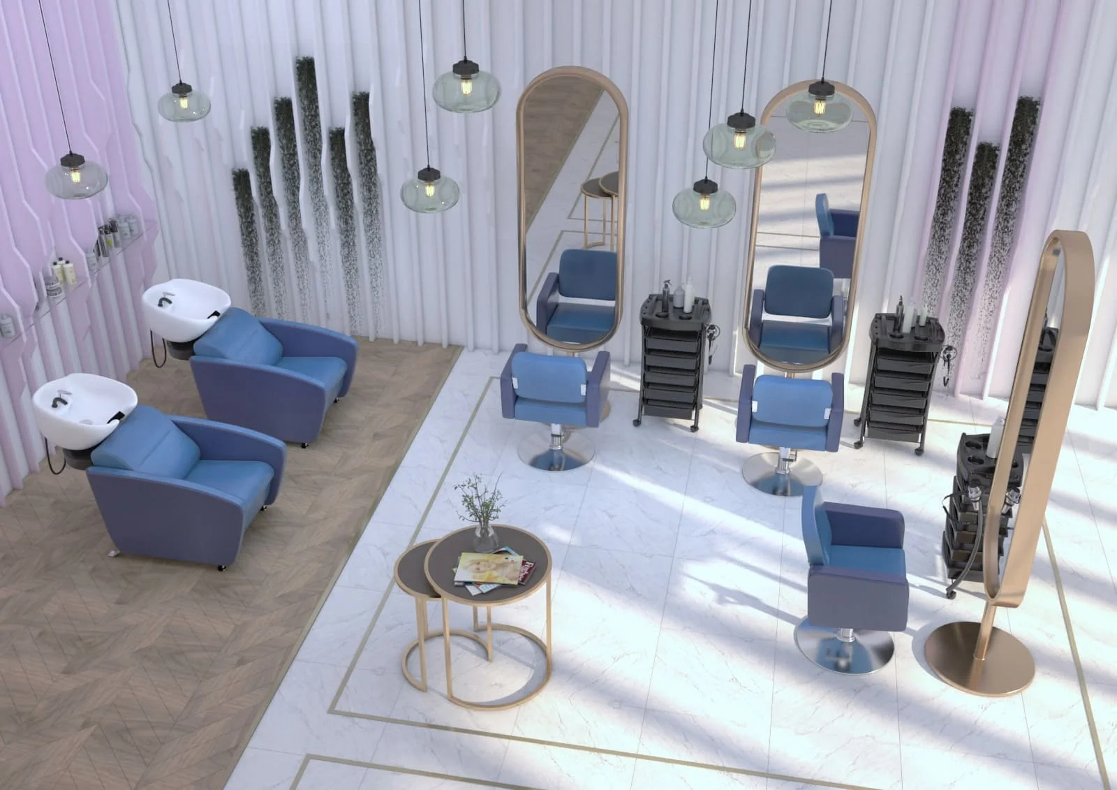 Парикмахерское кресло Одри